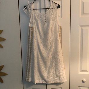 Nwot Lilly Pulitzer white dress size 16